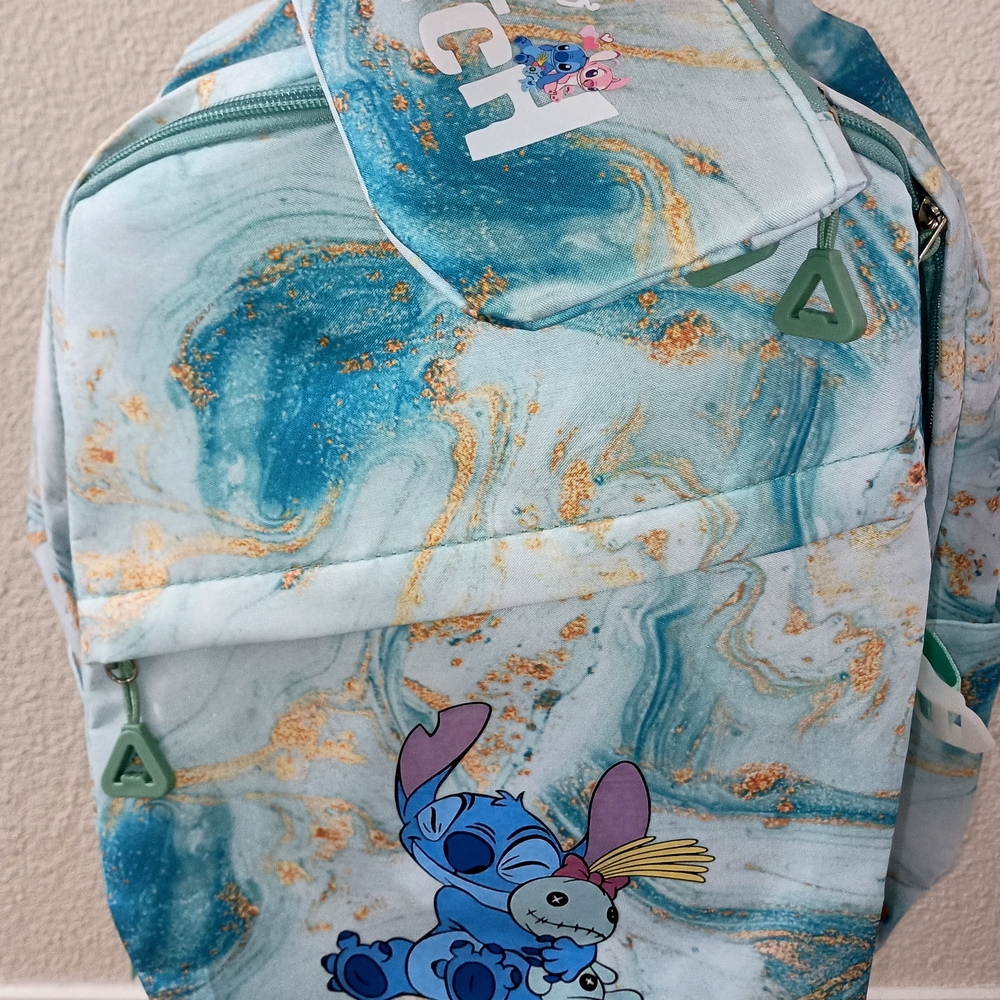 Blue and Gold Baby Bag